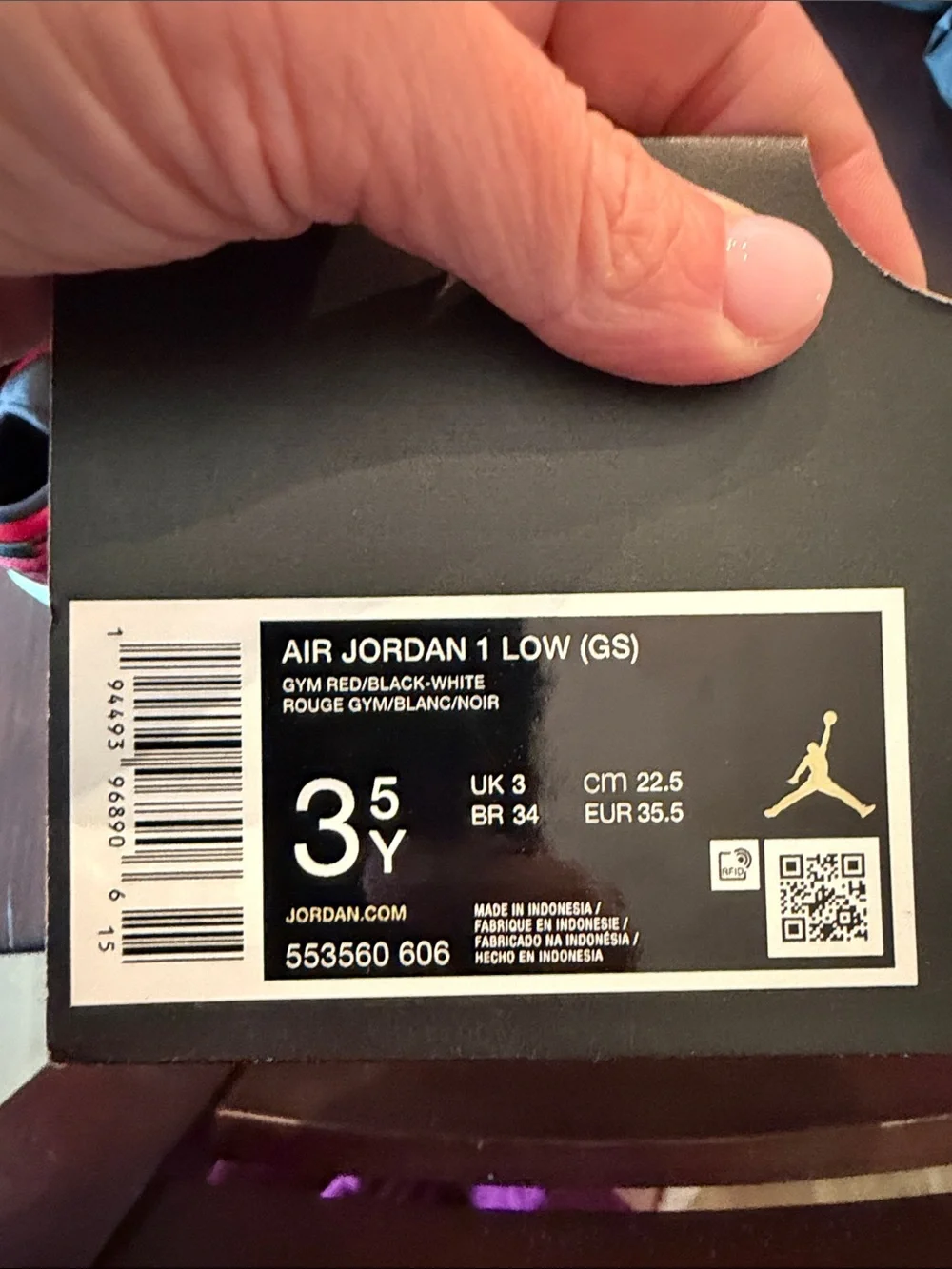 Nike Air Jordan KIDS low sneakers BRAND NEW